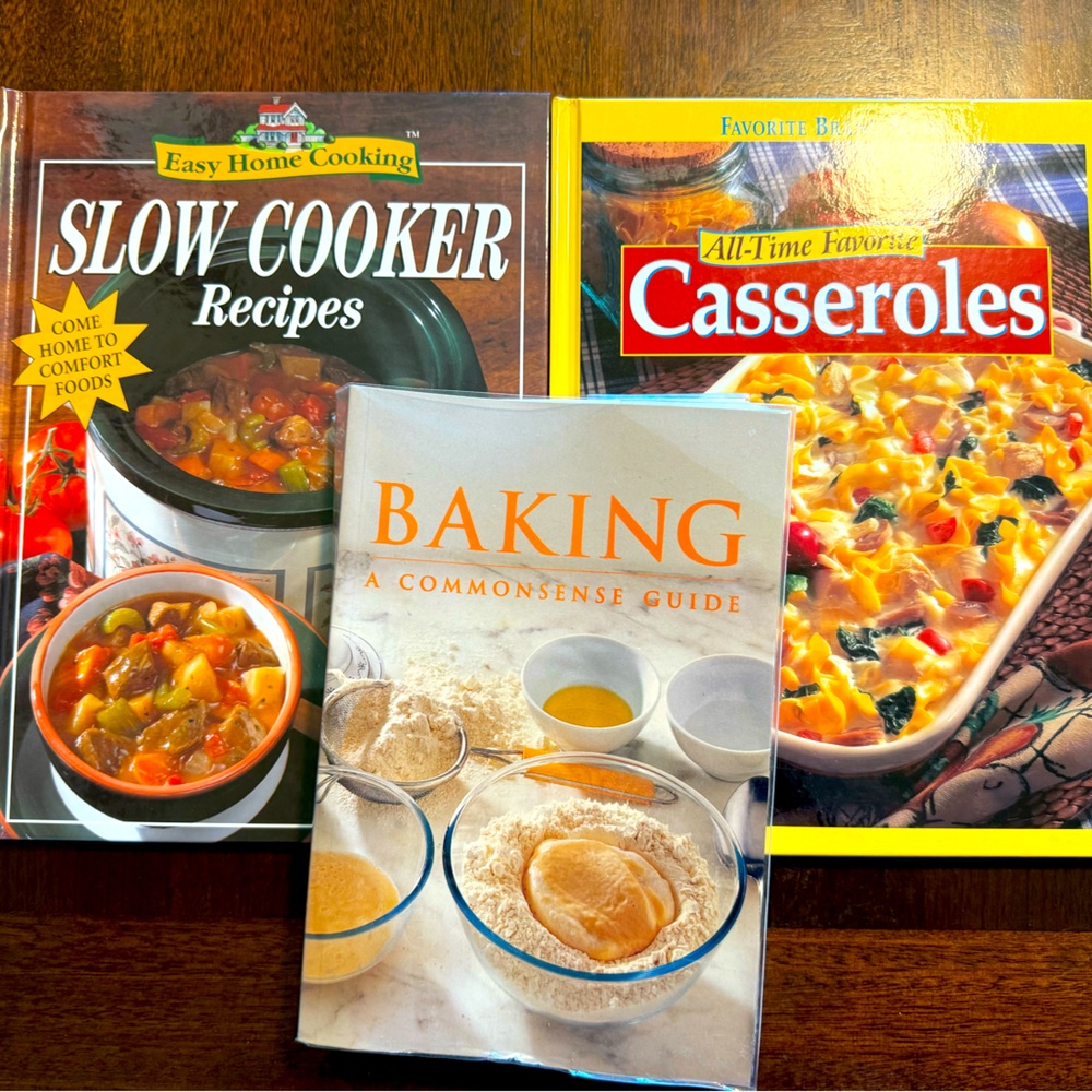 3 Cookbooks